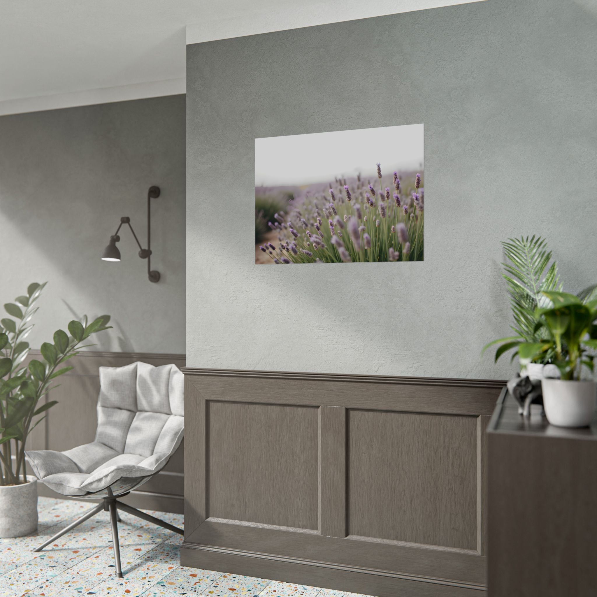 Lavender Field Wall Art – Poster