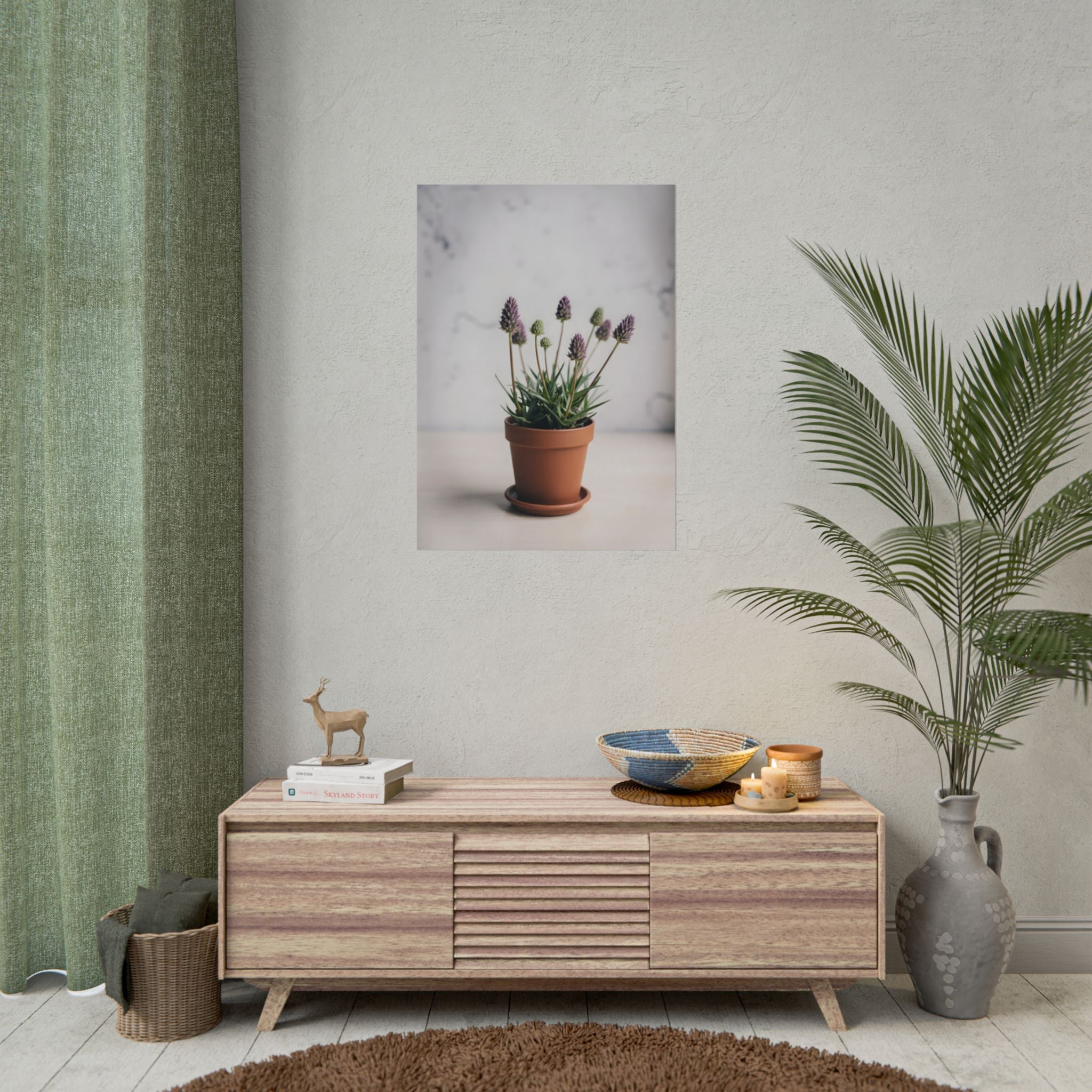 Potted Alpine Dodgegrass Wall Art – Poster