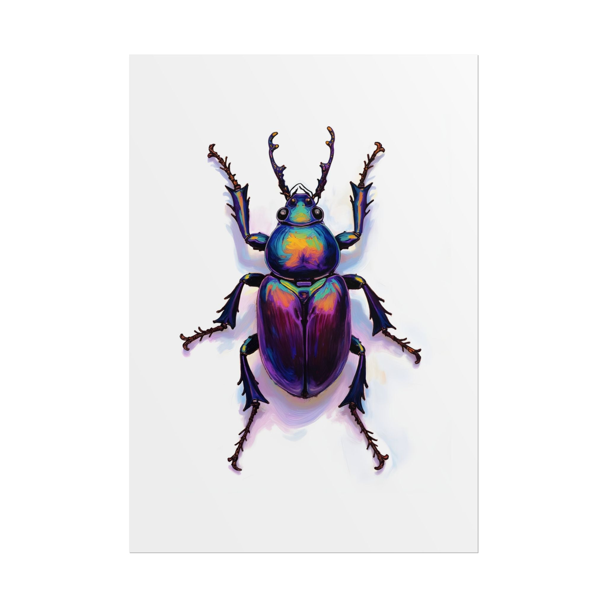 Iridescent Beetle Wall Art – Poster