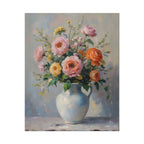 Colourful Roses in Jug Wall Art - Poster