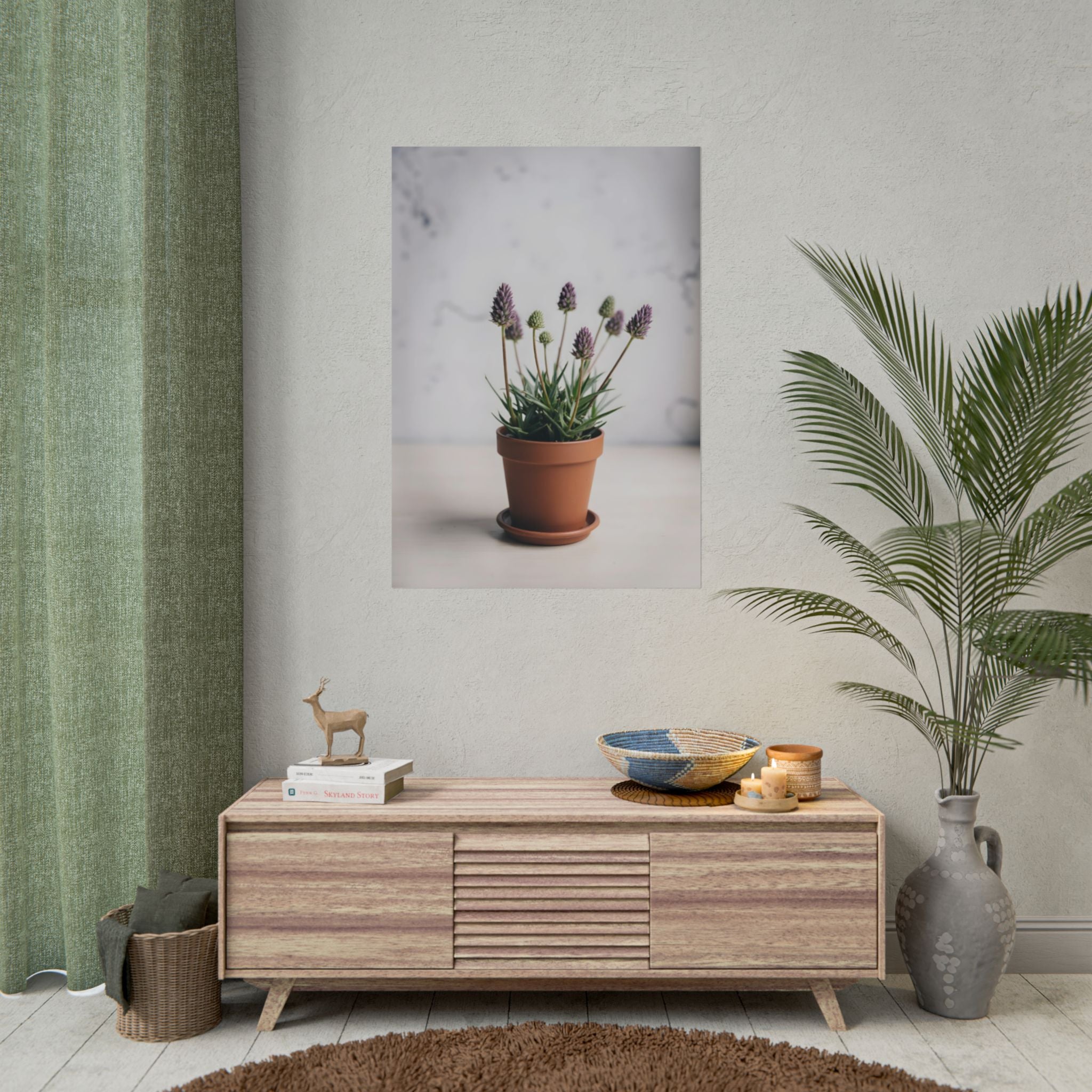 Potted Alpine Dodgegrass Wall Art – Poster