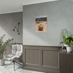 Rustic Terracotta  Clay Pot Desert Poster - Rolled Photo Print